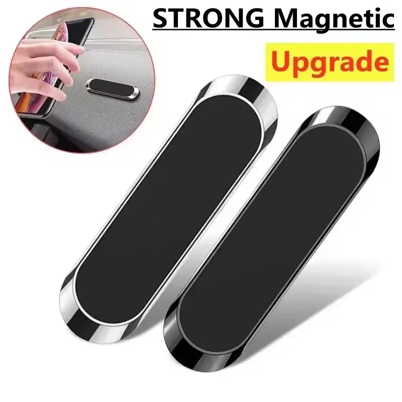 Phone Holder - 金属製磁気式スマホホルダー 磁気式車載スマホホルダー スタンド 亜鉛合金マグネット 車載GPS対応マウント 携帯電話ホルダー