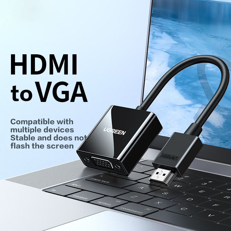 Hdmi Adapter - Ugreen CM270 HD-MI to VGA アダプター