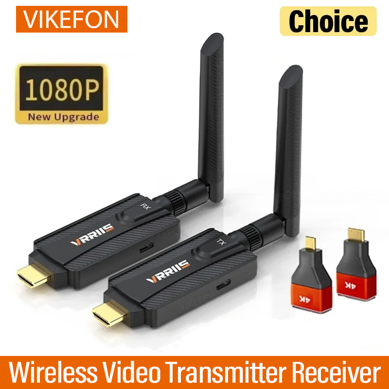 Hdmi Adapter - 200M ワイヤレス伝送ビデオ送信機および受信機 HDMI 互換エクステンダーアダプターケーブルスクリーンミラーカメラ PC TV