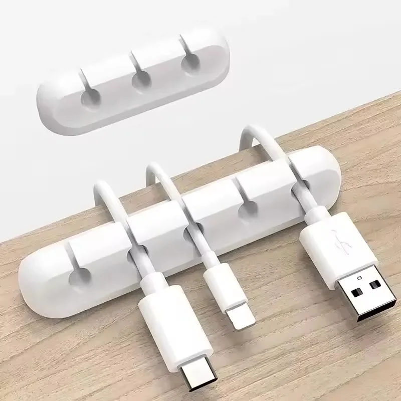 Usb Charger - シリコン製USBケーブルオーガナイザー。USB充電ケーブルを巻き取って整理できる、デスクトップ用のケーブルホルダー。マウスやイヤホンなどのアクセサリーの整理に。