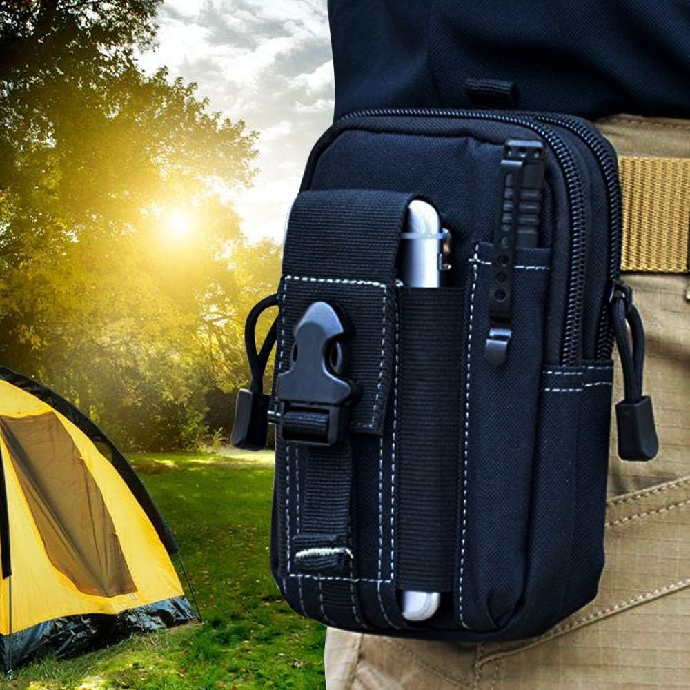 戦術的なモールベルトポーチ軍事ウエストバッグ EDC ツール - Phone Holder のレビューと価格