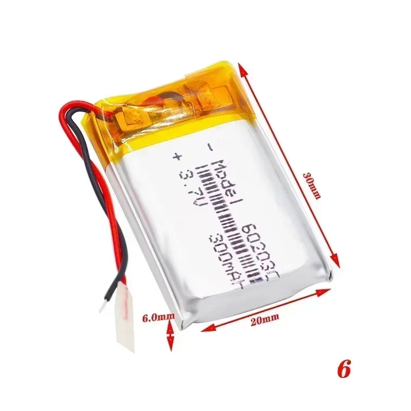 3.7V 300mAh 602030 リチウム電池 リチウム - Smart Watch のレビューと価格