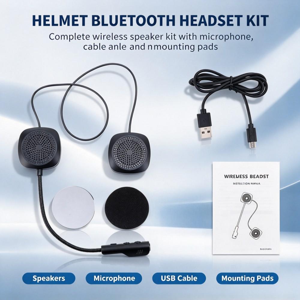 バイク用Bluetoothヘルメットヘッドセット。ハンズフリ - Bluetooth Speaker のレビューと価格