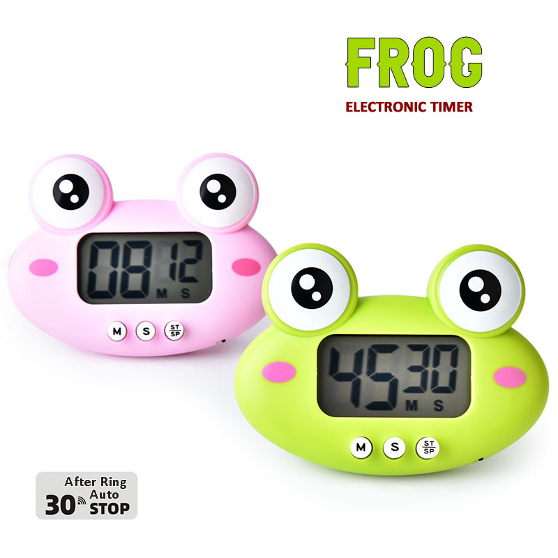 かわいいカエル Dinasour キッチン電子デジタルタイマ - Electronics And Gadgets Ce のレビューと価格