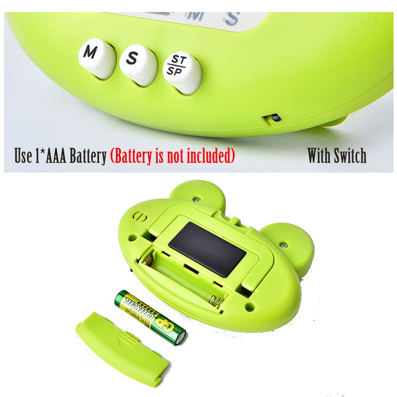 かわいいカエル Dinasour キッチン電子デジタルタイマ - Electronics And Gadgets Ce のレビューと価格