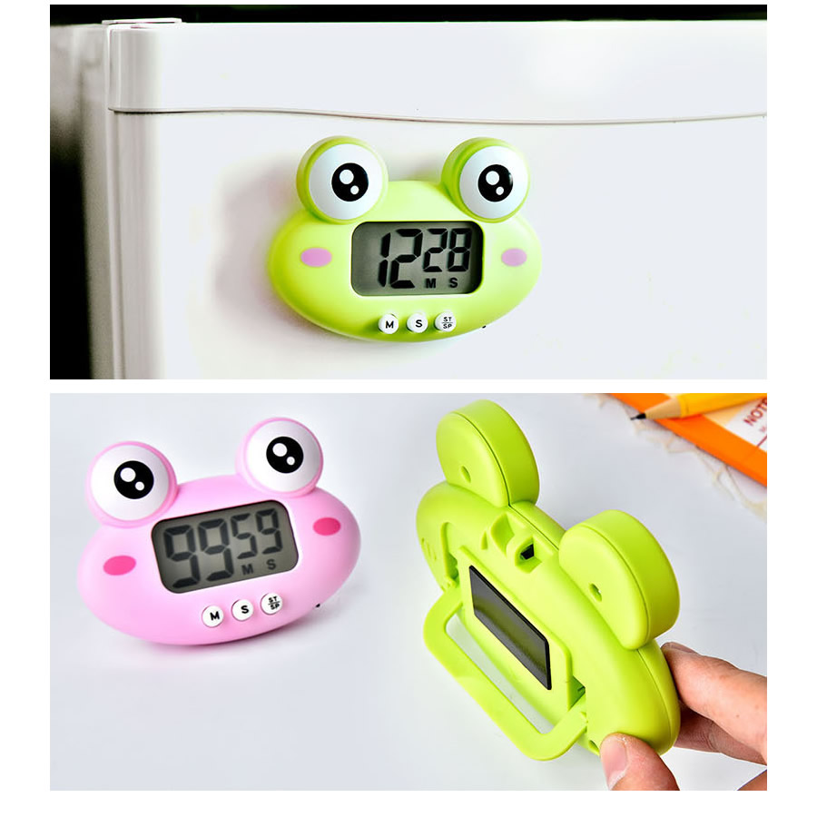 かわいいカエル Dinasour キッチン電子デジタルタイマ - Electronics And Gadgets Ce のレビューと価格