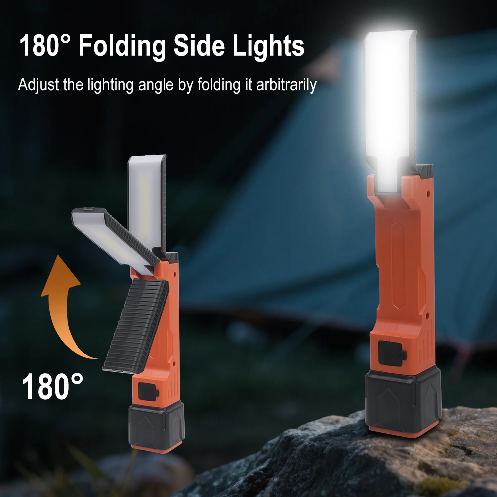 BORUiT 300LM LED 作業灯ズーム懐中電灯タイプ - Power Bank のレビューと価格