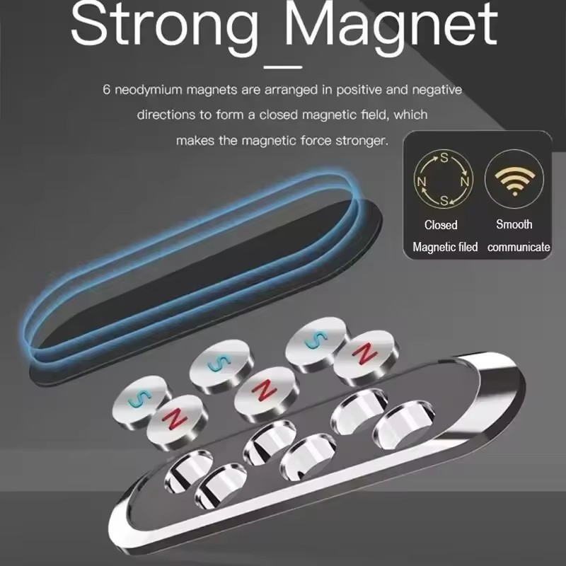 金属製磁気式スマホホルダー 磁気式車載スマホホルダー スタン - Phone Holder のレビューと価格
