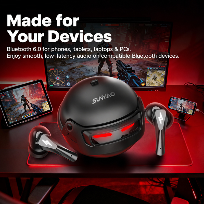 Lenovo GT101 ゲーミングヘッドセット、ワイヤレス - Wireless Charger のレビューと価格