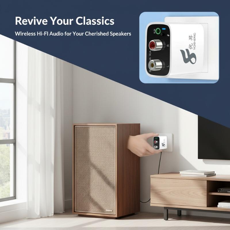 古いステレオ用Bluetoothレシーバー ワイヤレスオーデ - Bluetooth Speaker のレビューと価格