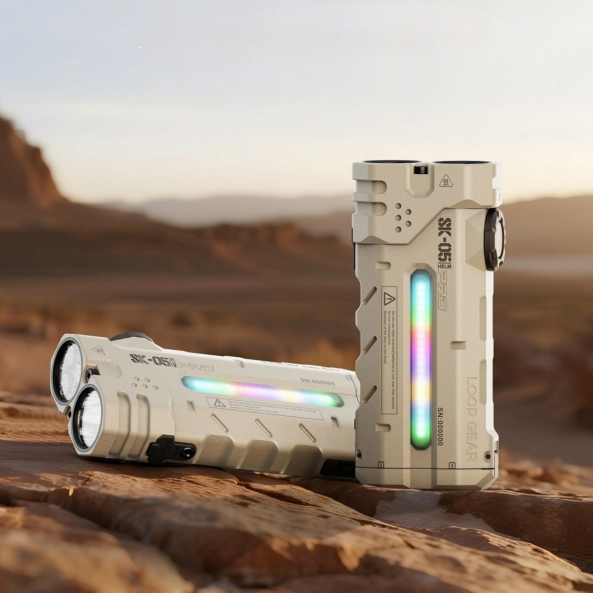 LOOP多機能MAOフラットLED懐中電灯 4360ルーメン - Power Bank のレビューと価格