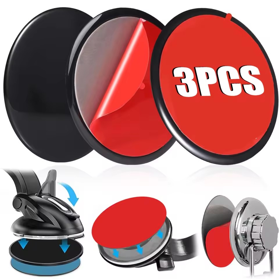 ユニバーサルダッシュボード粘着パッドセット、吸盤グリップカー - Phone Holder のレビューと価格