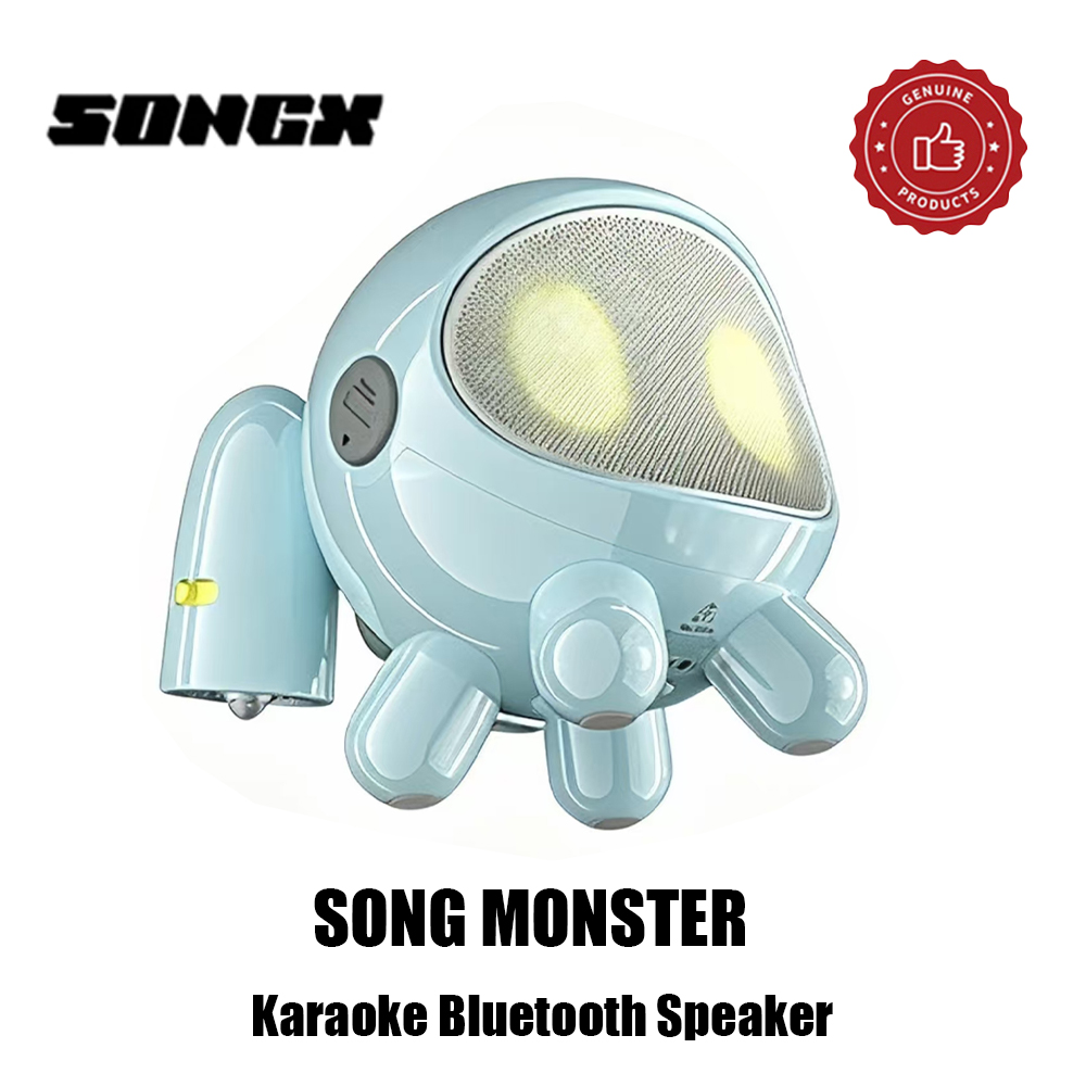 SONGX SONGMONSTER かわいいロボットカラオケ - Bluetooth Speaker のレビューと価格